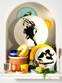 Cuencos con esmalte reactivo Feast, 4 uds.