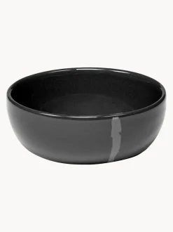 Cuencos de porcelana con esmalte reactivo Zuma, 2 uds.