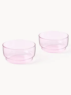 Cuencos de vidrio borosilicato Torino, 2 uds.