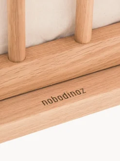 Cuna cama infantil extensible de madera de roble Latitude, 70 x 140 cm