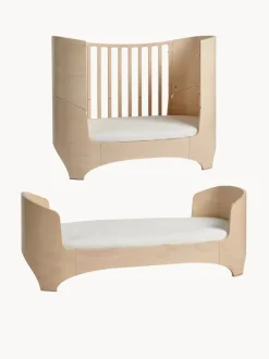 Cuna de madera con extensión a cama infantil Leander Classic, 70 x 150 cm