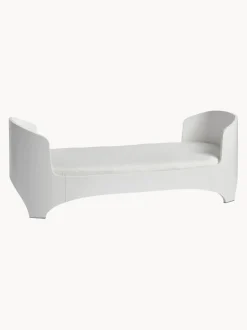 Cuna de madera con extensión a cama infantil Leander Classic, 70 x 150 cm