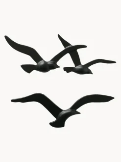 Decoración de pared de metal Birdy, 2 pzas.