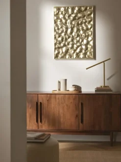 Decoración de pared martillada Splash