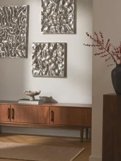 Decoraciones de pared martillada Splash, 2 uds.