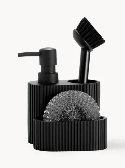 Dispensador con cepillo Poly, 3 pzas.