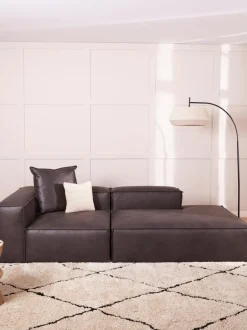 Diván modular de cuero reciclado Lennon