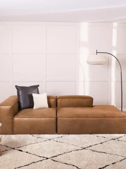 Diván modular de cuero reciclado Lennon