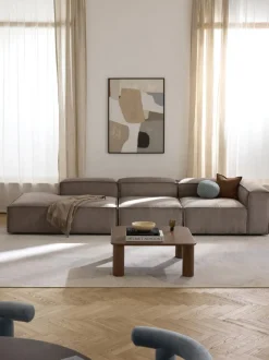 Diván modular de pana Lennon