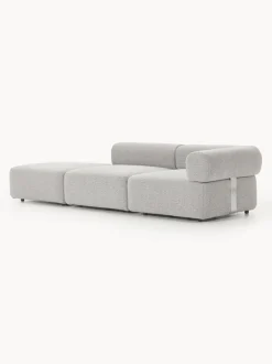 Diván modular en tejido bouclé Anton