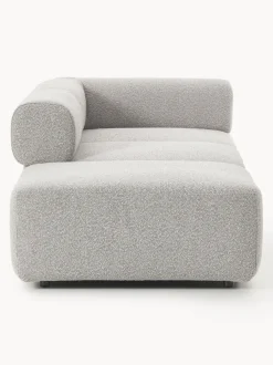 Diván modular en tejido bouclé Anton