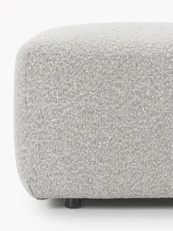 Diván modular en tejido bouclé Anton