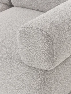Diván modular en tejido bouclé Anton