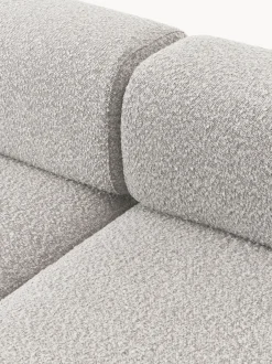 Diván modular en tejido bouclé Anton
