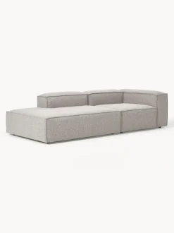 Diván modular en tejido bouclé Lennon
