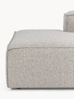Diván modular en tejido bouclé Lennon