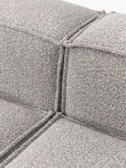 Diván modular en tejido bouclé Lennon