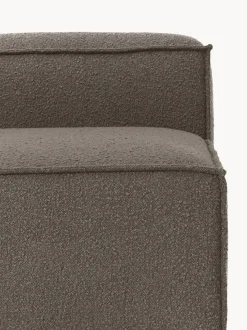 Diván modular en tejido bouclé Lennon