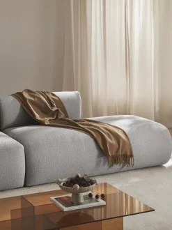 Diván modular en tejido bouclé Sofia