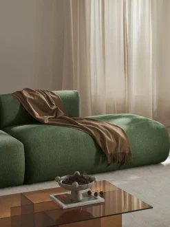 Diván modular en tejido bouclé Sofia