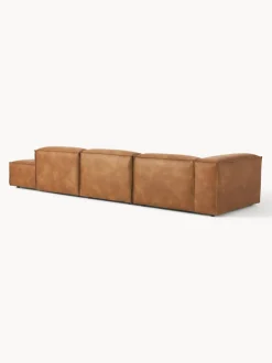 Diván modular grande de cuero reciclado Lennon