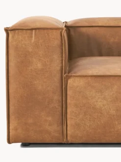 Diván modular grande de cuero reciclado Lennon