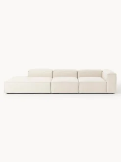 Diván modular grande de mezcla de lino Lennon