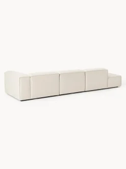 Diván modular grande de mezcla de lino Lennon