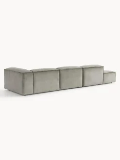 Diván modular grande de pana Lennon