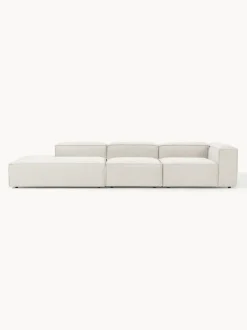 Diván modular grande en tejido bouclé Lennon