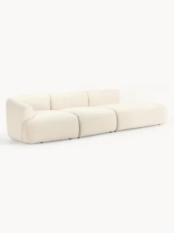 Diván modular grande en tejido bouclé Sofia