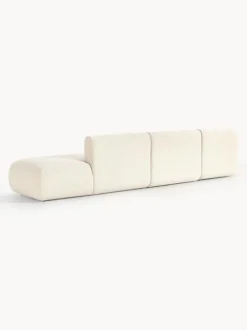 Diván modular grande en tejido bouclé Sofia