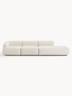 Diván modular grande en tejido bouclé Sofia