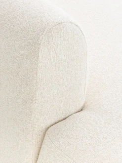 Diván modular grande en tejido bouclé Sofia