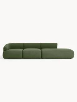 Diván modular grande en tejido bouclé Sofia