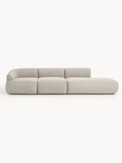 Diván modular grande en tejido bouclé Sofia