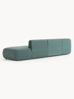 Diván modular grande en tejido bouclé Sofia
