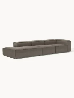 Diván modular grande en tejido bouclé Lennon