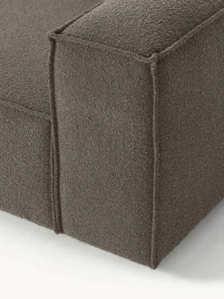 Diván modular grande en tejido bouclé Lennon