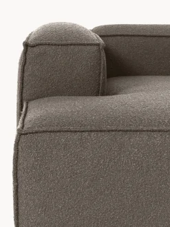 Diván rinconero modular en tejido bouclé Lennon