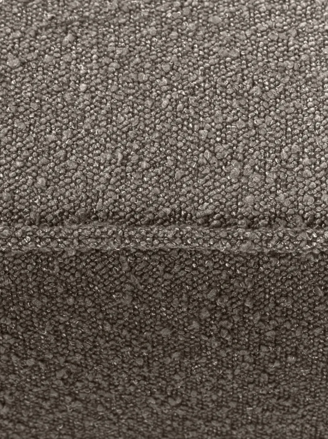 Diván rinconero modular en tejido bouclé Lennon
