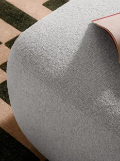 Diván sofá en tejido bouclé Sofia