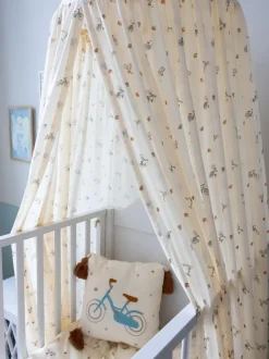 Dosel para cama de algodón ecológico Bicycles