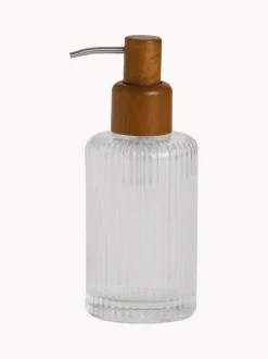 Dosificador de jabón de vidrio Acacia