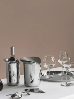 Enfriador de botellas de acero inoxidable Wine
