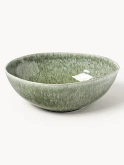Ensaladera artesanal con forma orgánica Macey