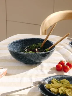 Ensaladera artesanal en forma orgánica Macey