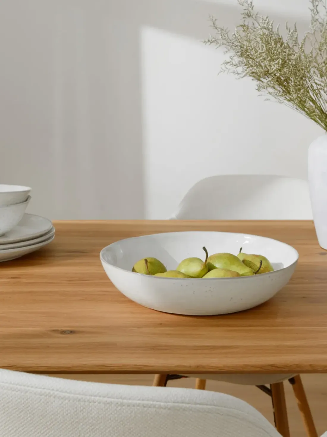 Ensaladera artesanal Nordic Sand, Ø 34 cm