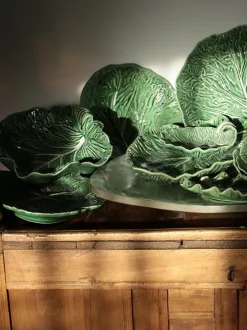 Ensaladera pintada a mano Cabbage