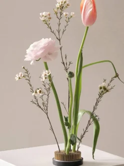 Erizo floral para jarrón Fiore, Ø 8 cm